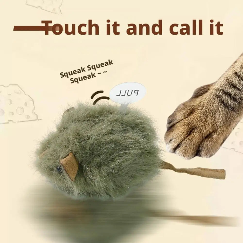 Electric Interactive Mouse Plush Toy