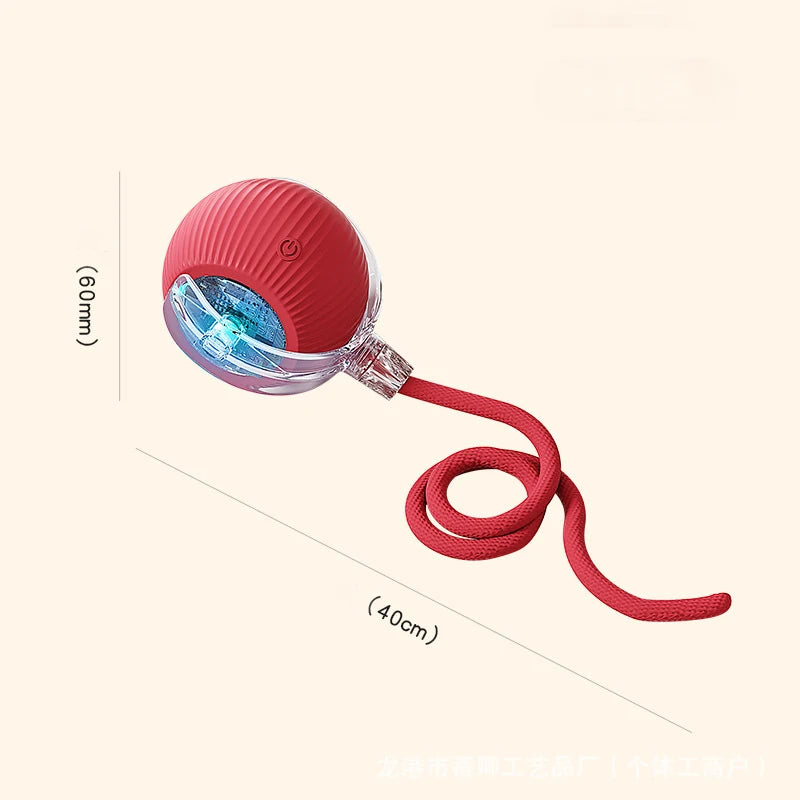 Cat Interactive Ball Toys Automatic Rolling Ball Rechargeable