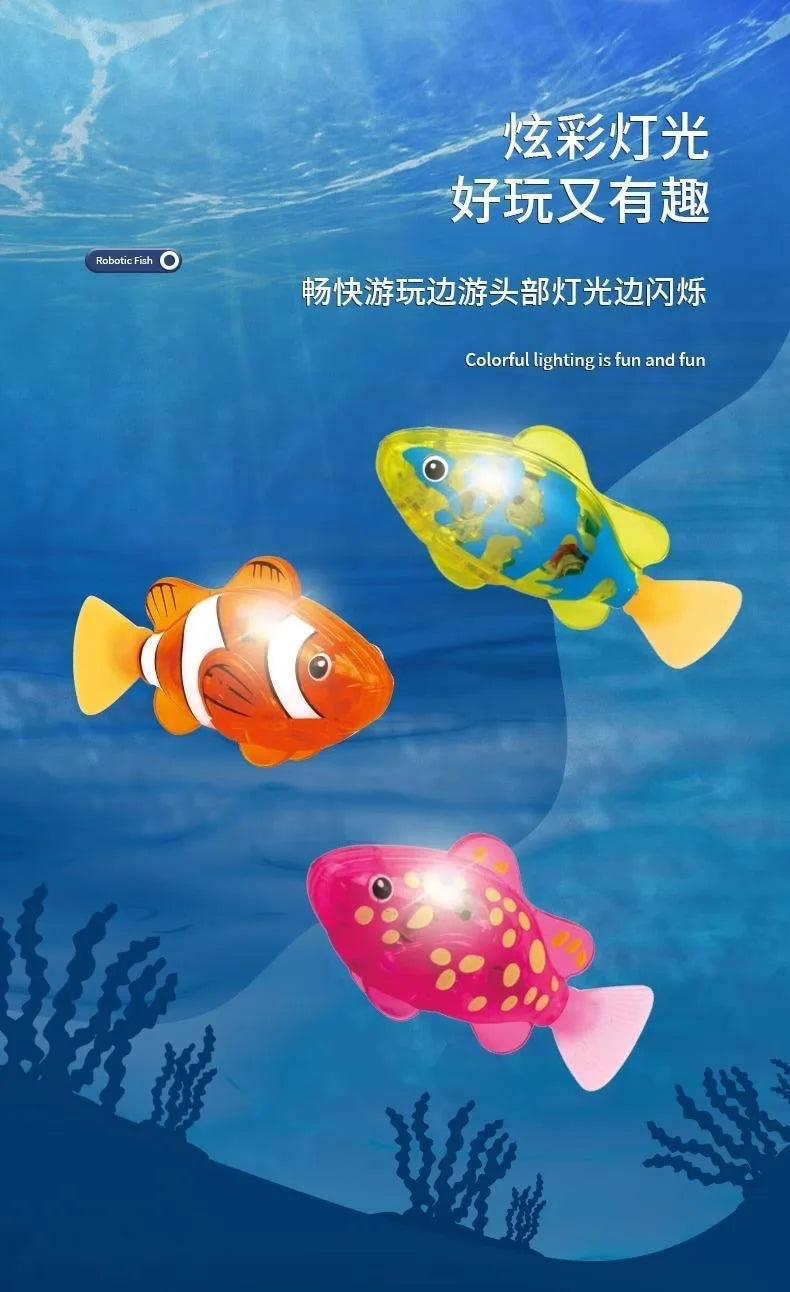 Interactive Electric Fish LED Light Toy