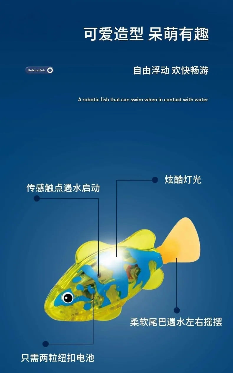 Interactive Electric Fish LED Light Toy