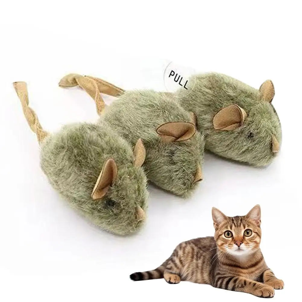 Electric Interactive Mouse Plush Toy