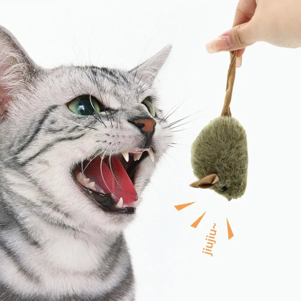 Electric Interactive Mouse Plush Toy