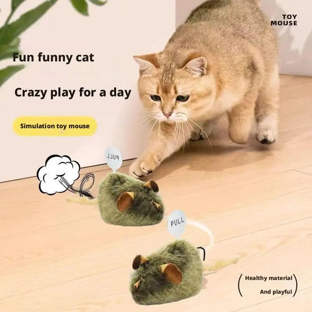 Electric Interactive Mouse Plush Toy