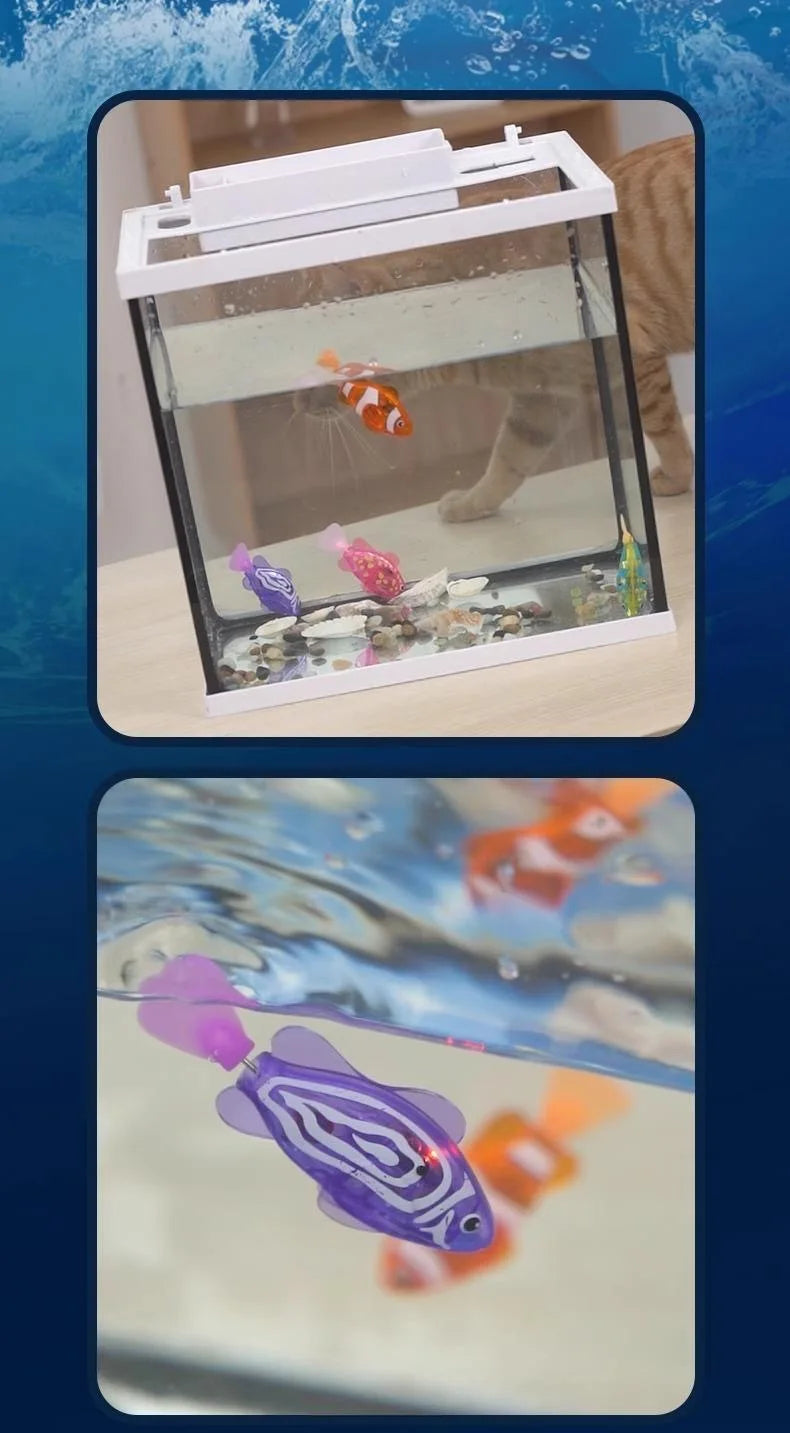 Interactive Electric Fish LED Light Toy
