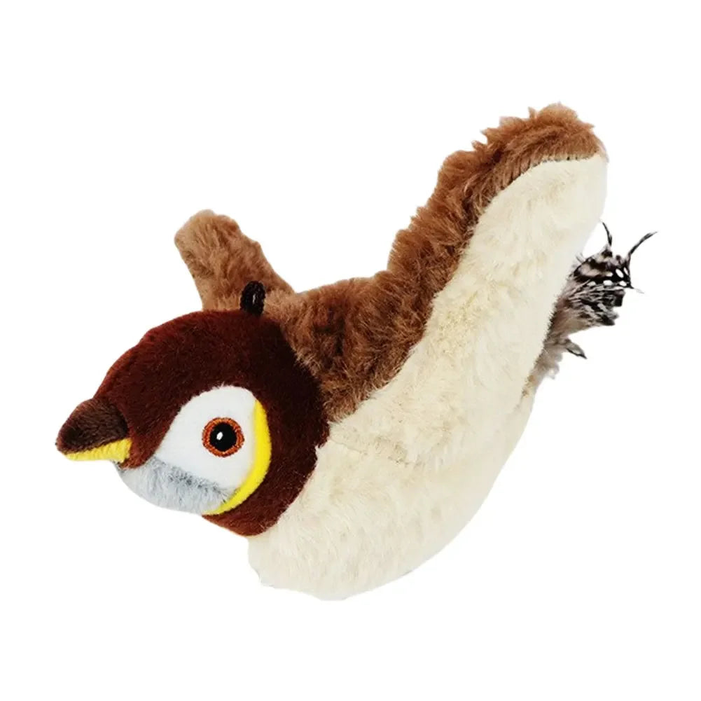 Remote Control Cat Toy Interactive Electric Fluttering Sparrow