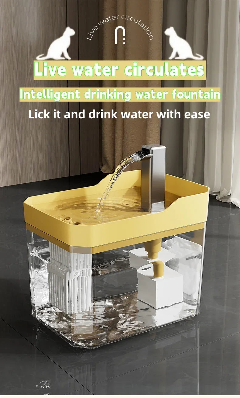 Cat Automatic Water Fountain