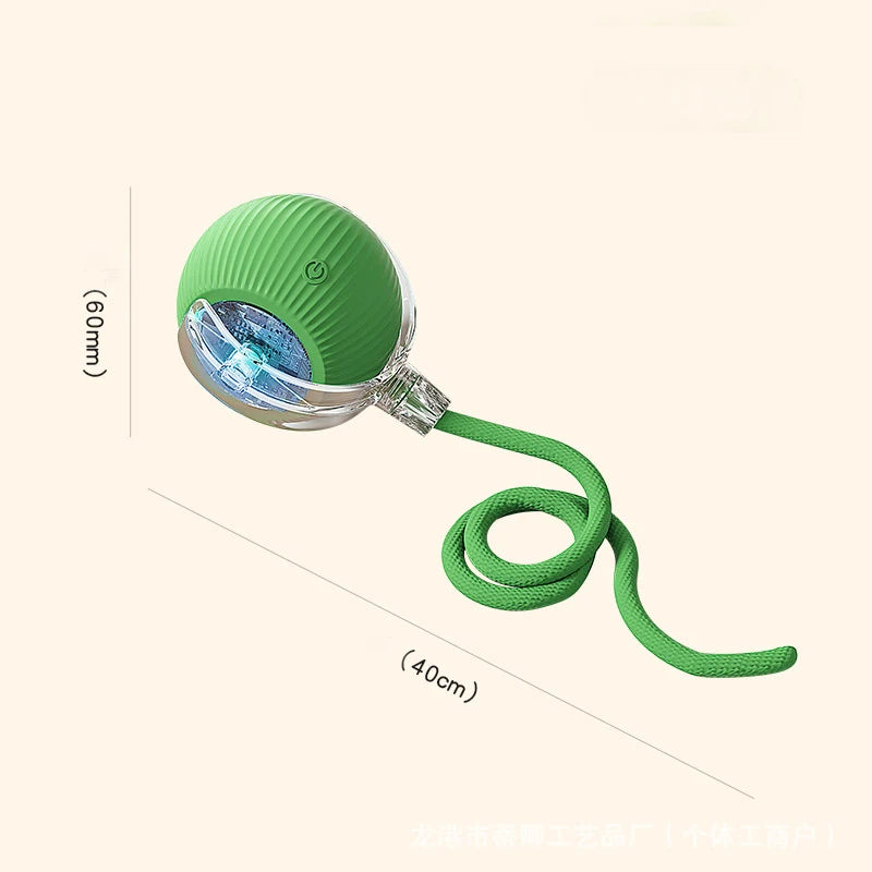 Cat Interactive Ball Toys Automatic Rolling Ball Rechargeable