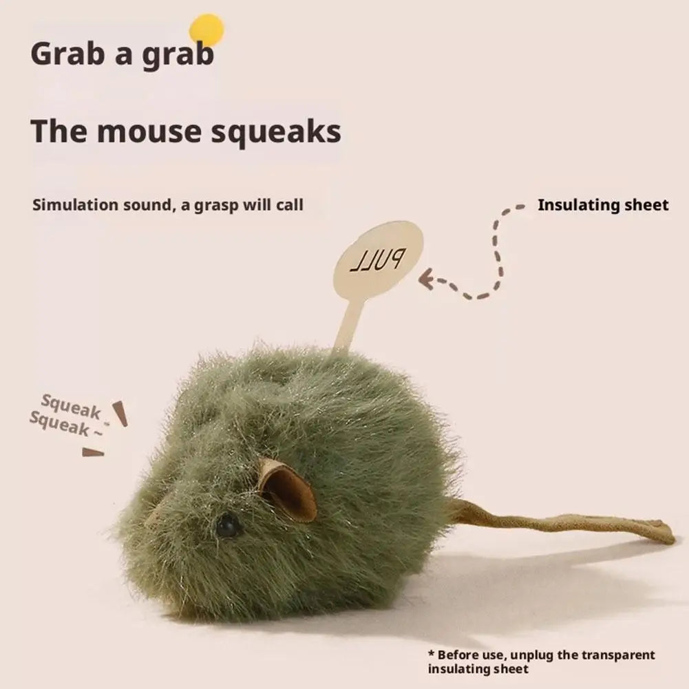 Electric Interactive Mouse Plush Toy
