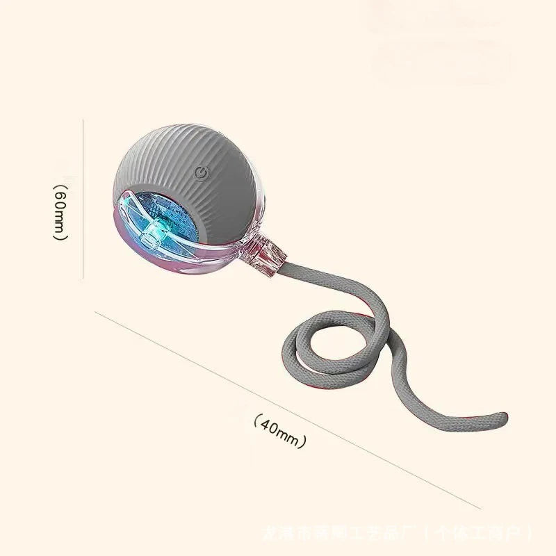 Cat Interactive Ball Toys Automatic Rolling Ball Rechargeable