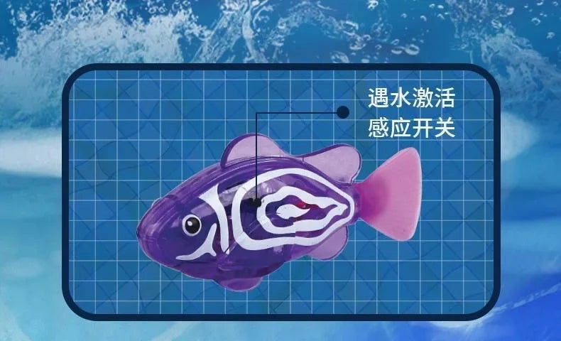 Interactive Electric Fish LED Light Toy