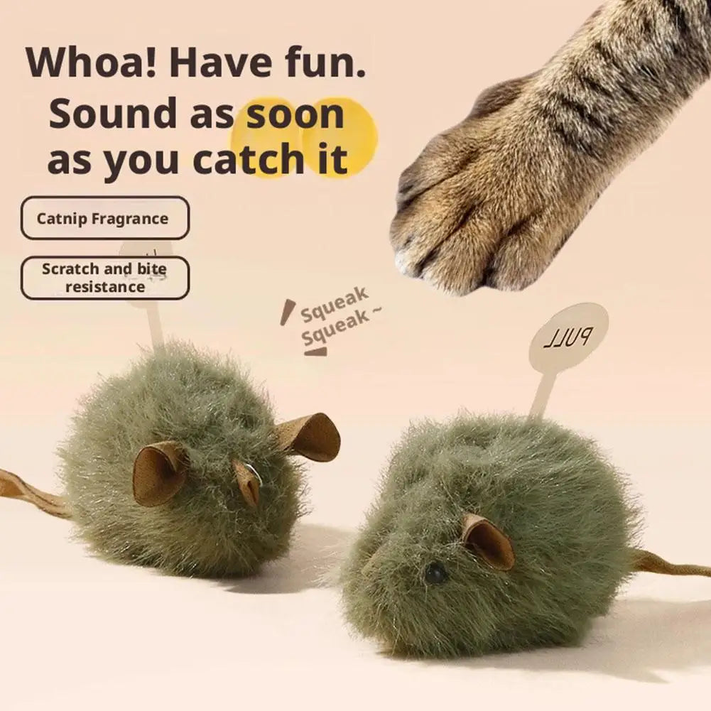 Electric Interactive Mouse Plush Toy