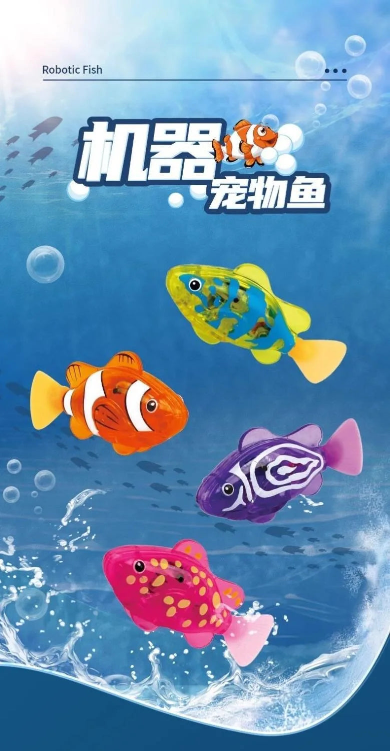 Interactive Electric Fish LED Light Toy