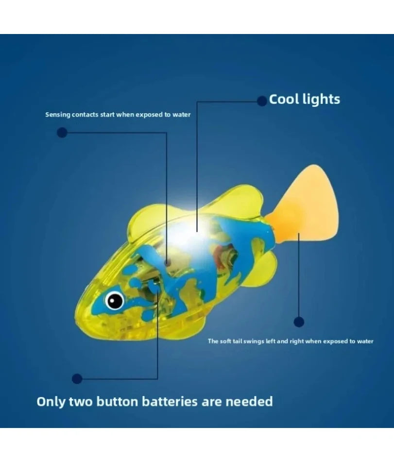 Interactive Electric Fish LED Light Toy