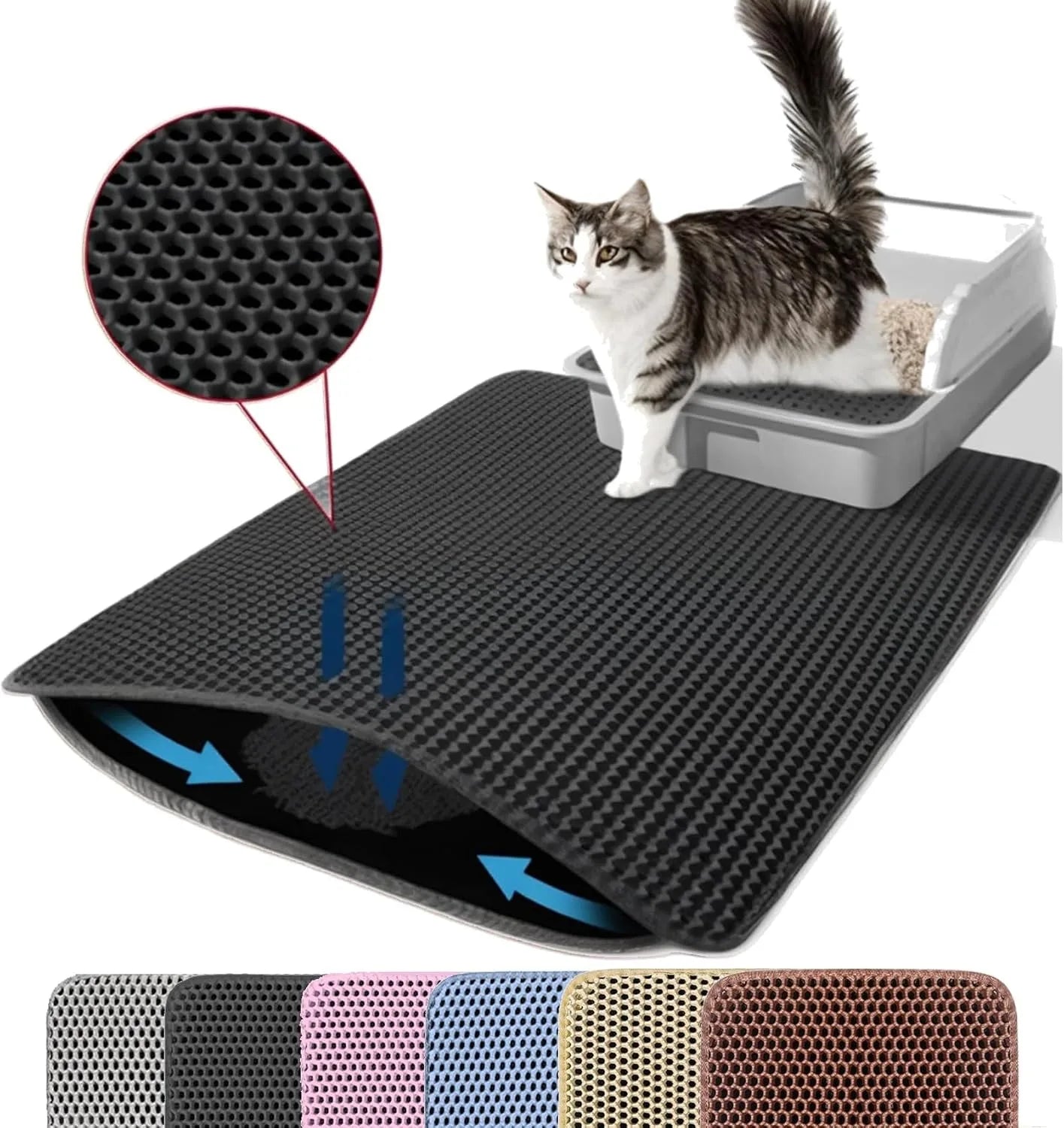 Cat Litter Mat - Double Layer