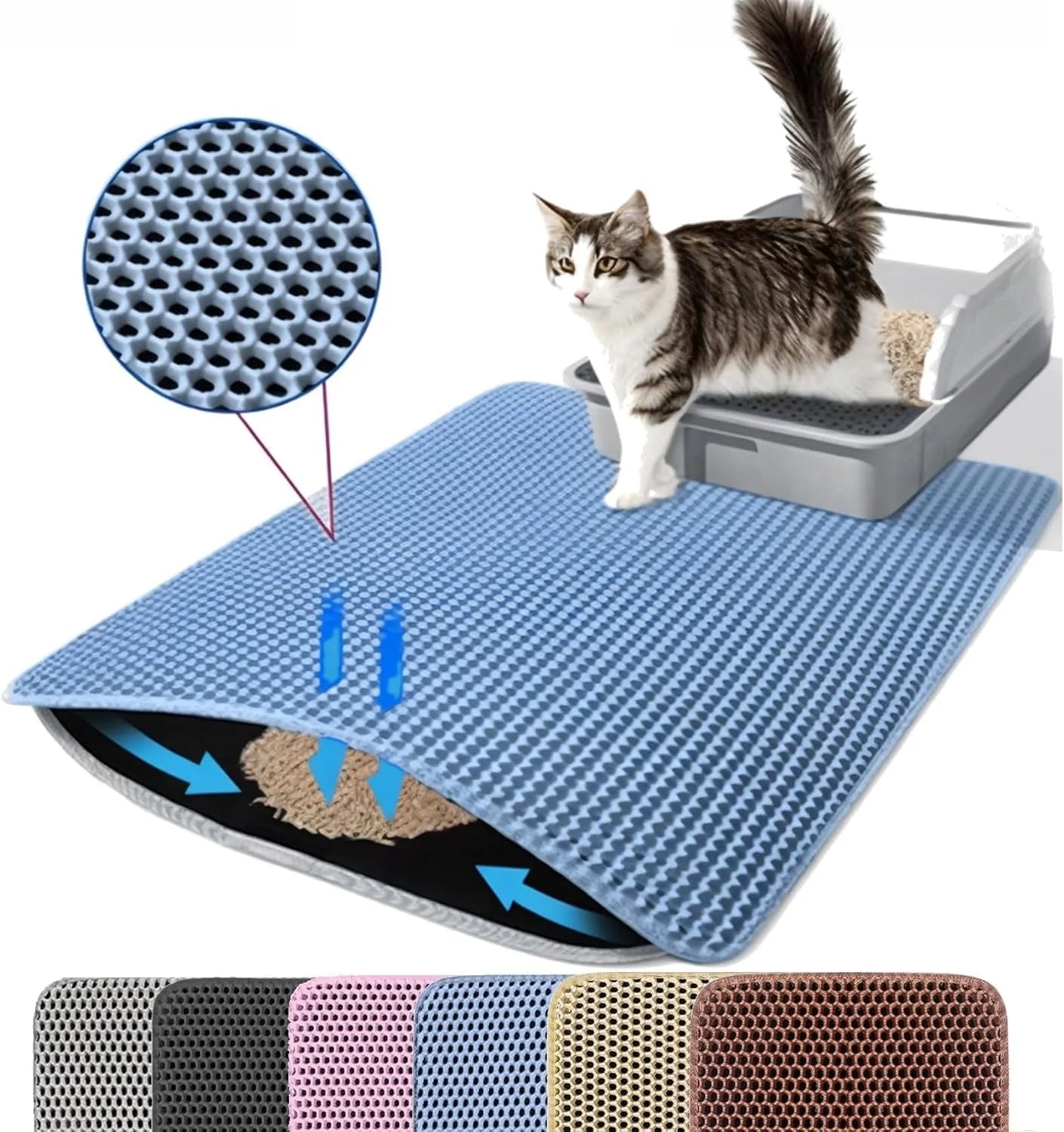 Cat Litter Mat - Double Layer