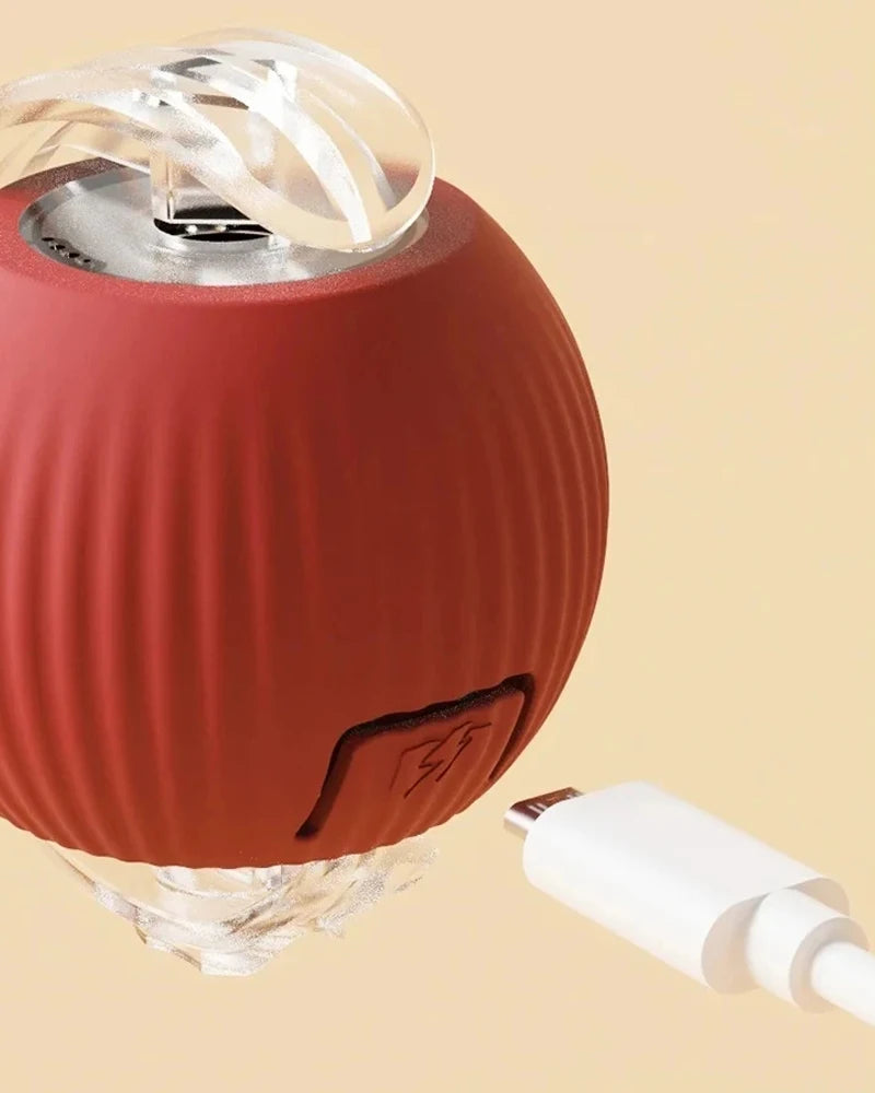 Cat Interactive Ball Toys Automatic Rolling Ball Rechargeable