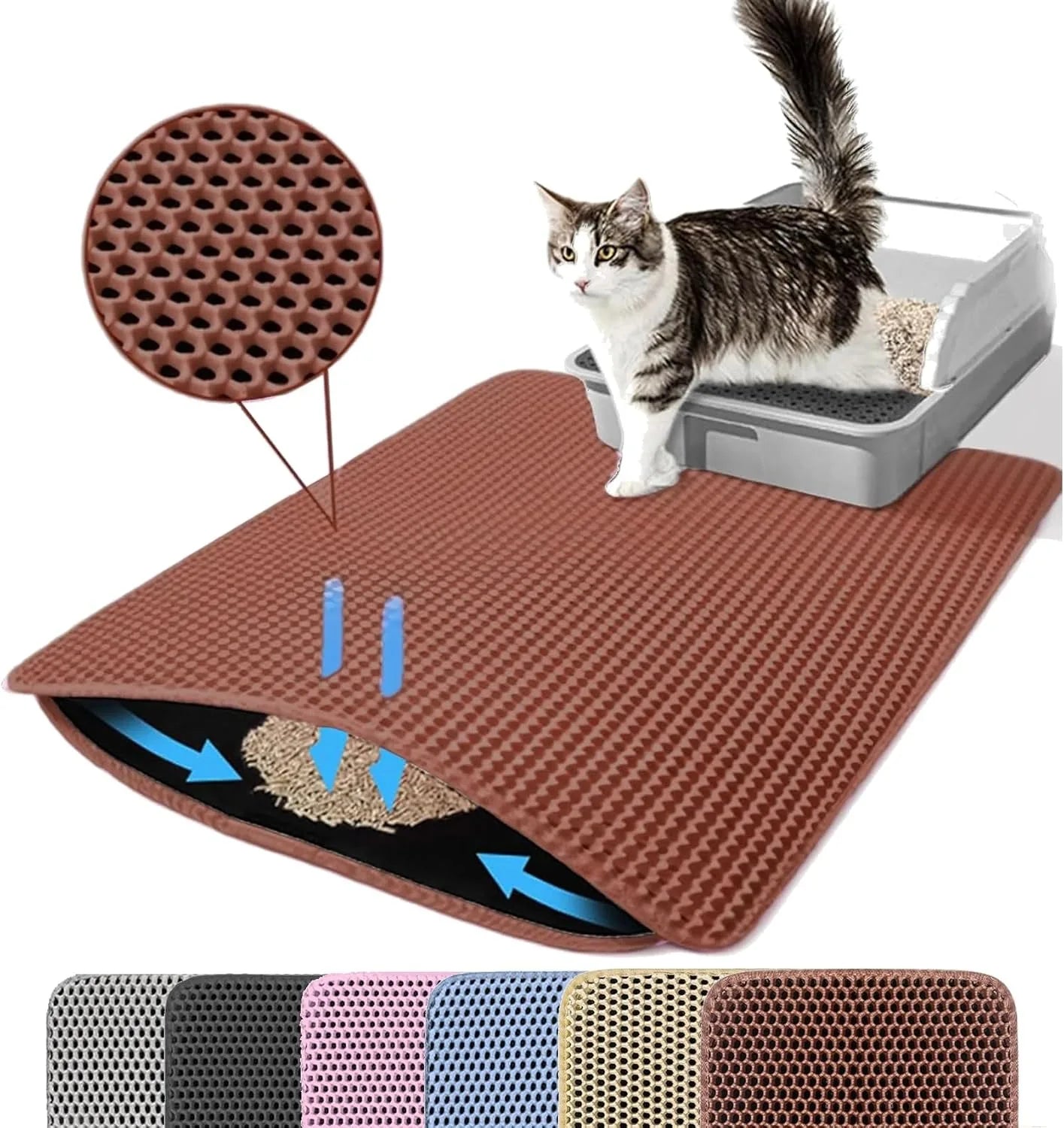 Cat Litter Mat - Double Layer