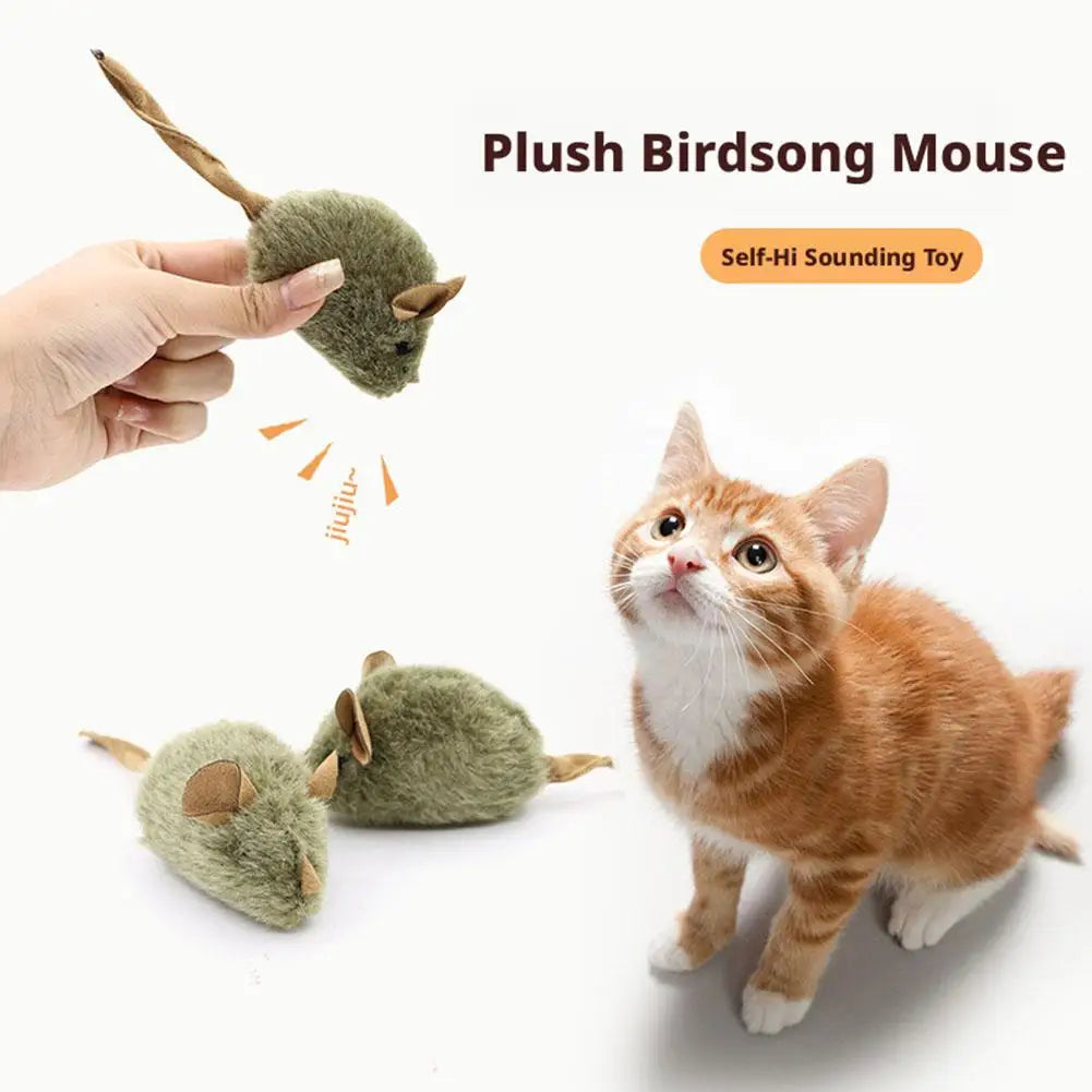Electric Interactive Mouse Plush Toy