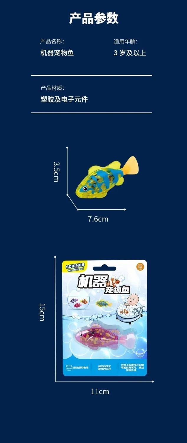 Interactive Electric Fish LED Light Toy
